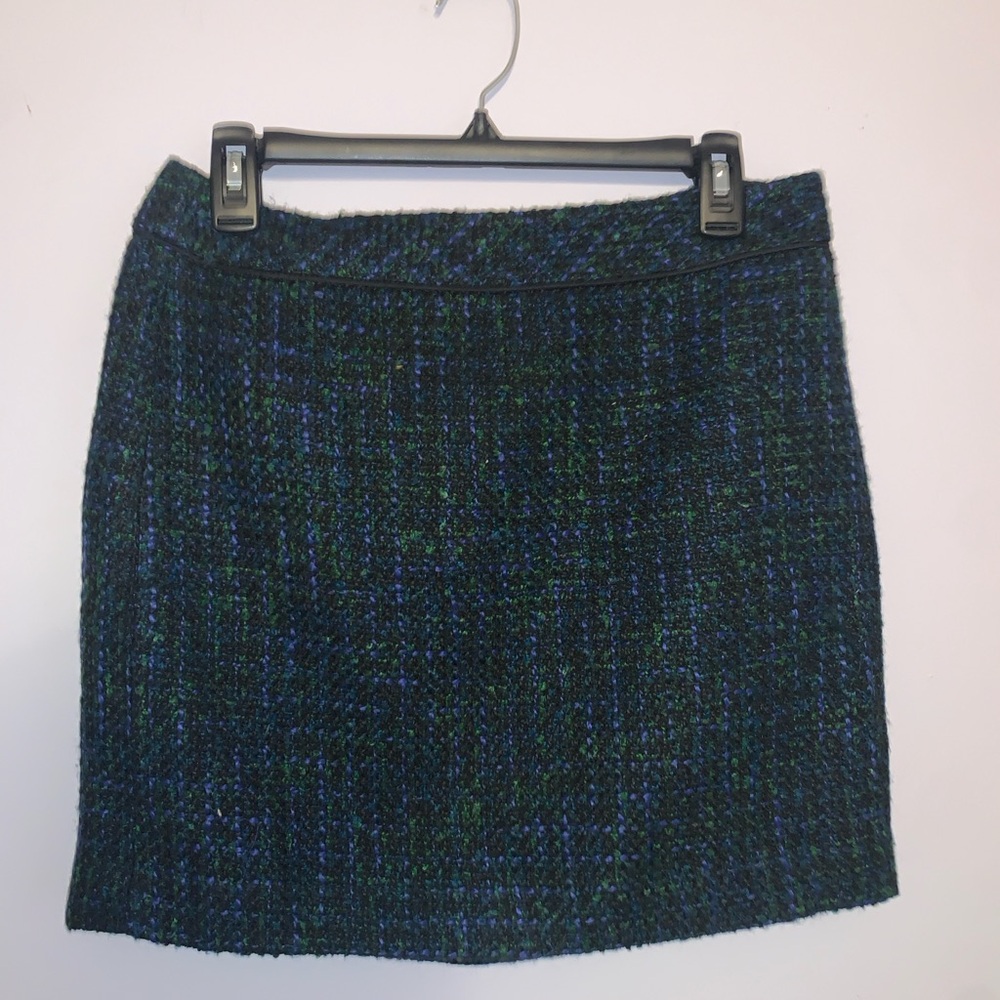 wool woven loft skirt